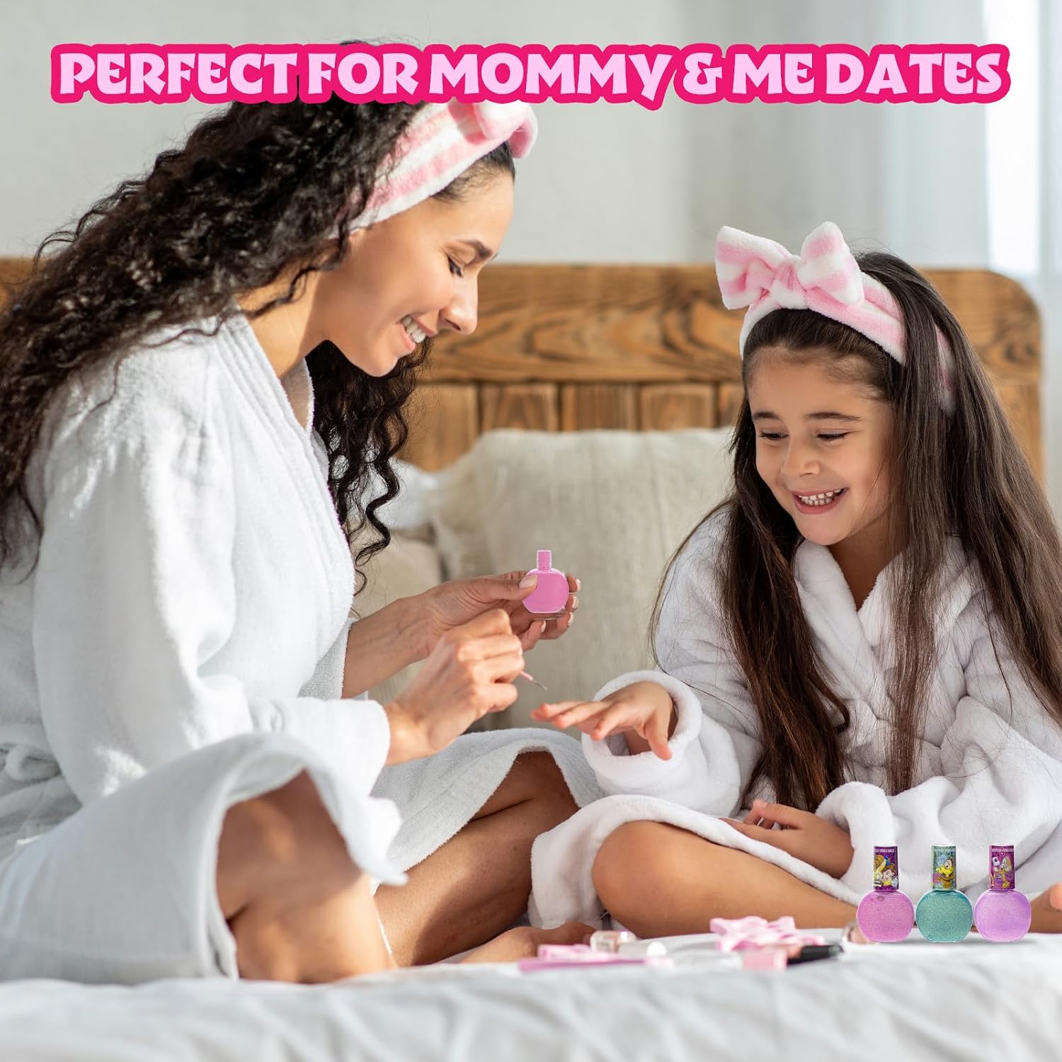 Detalle 2 de Beauty and the Beast Smalto Acqua 18 pz – Set di smalti ad asciugatura rapida per bambine