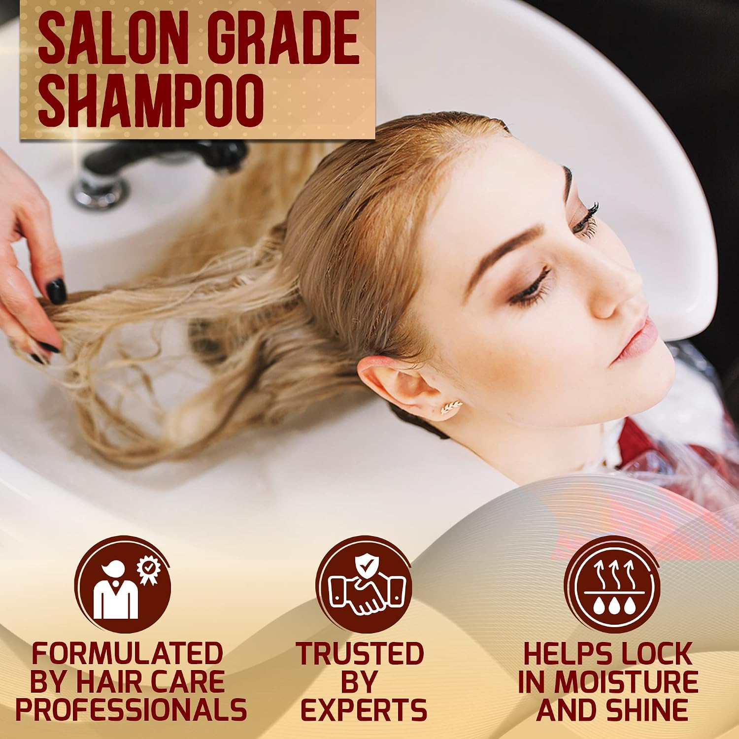 Detalle 1 de PURE NATURE LUX SPA 26 Moroccan Argan Oil Shampoo, Sulfate- and Paraben-Free
