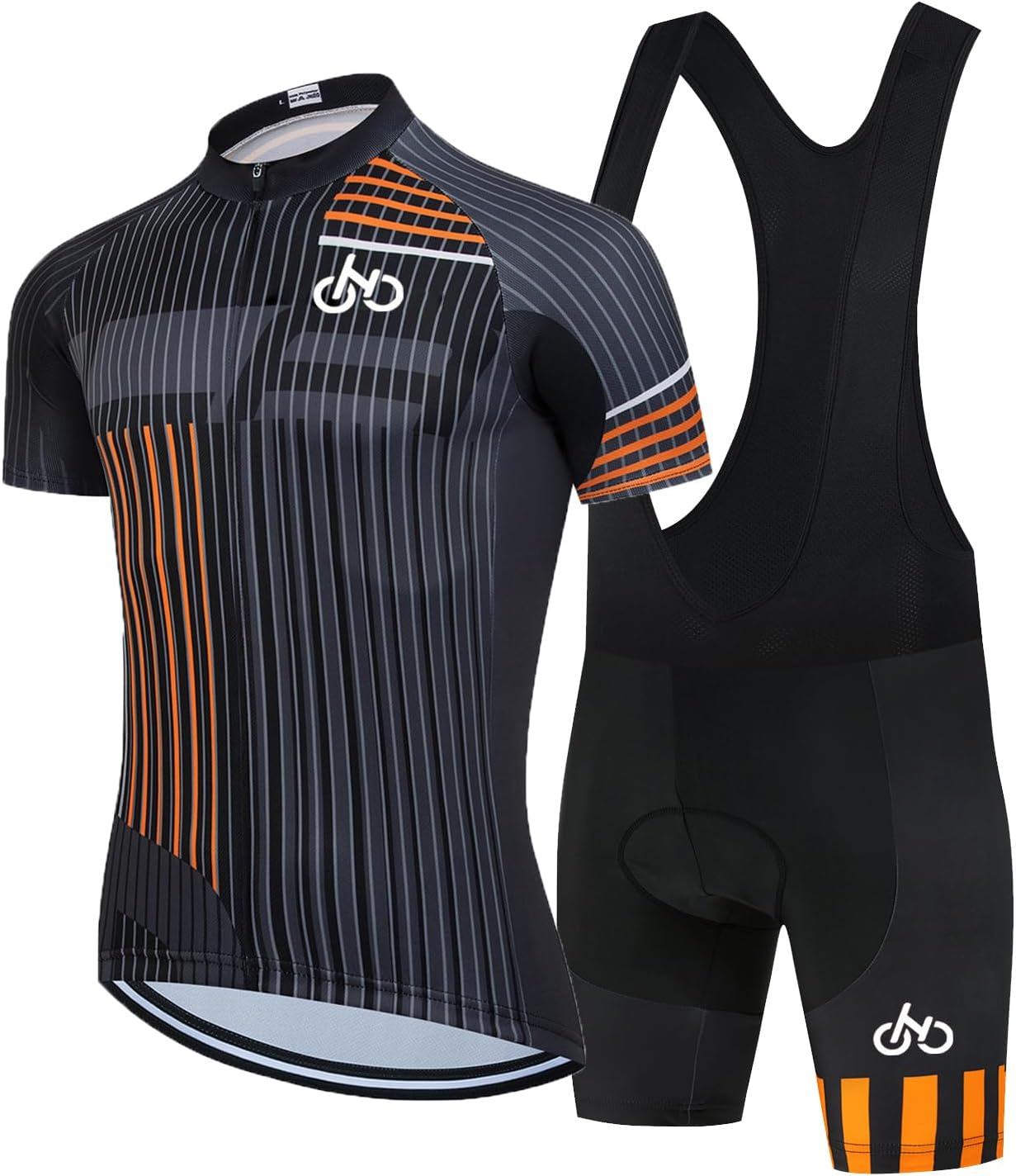 Thumbnail 6 de HOMTOL Herren Fahrradbekleidung Kurzarm MTB Radsportanzüge mit 3D-Gel-Polster-Shorts