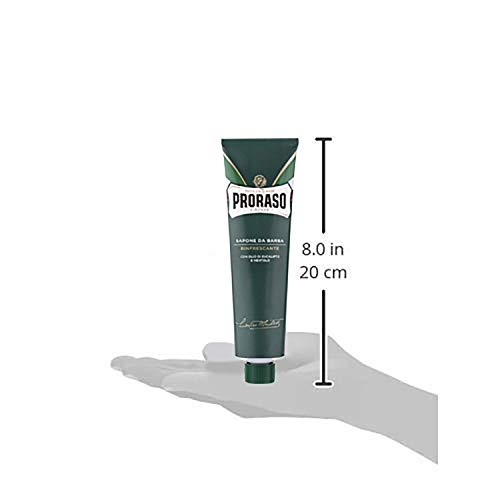 Thumbnail 6 de Proraso Shaving Cream - Eucalyptus Oil & Menthol (Premium) with Thick Lather for All Skin & Beard Types