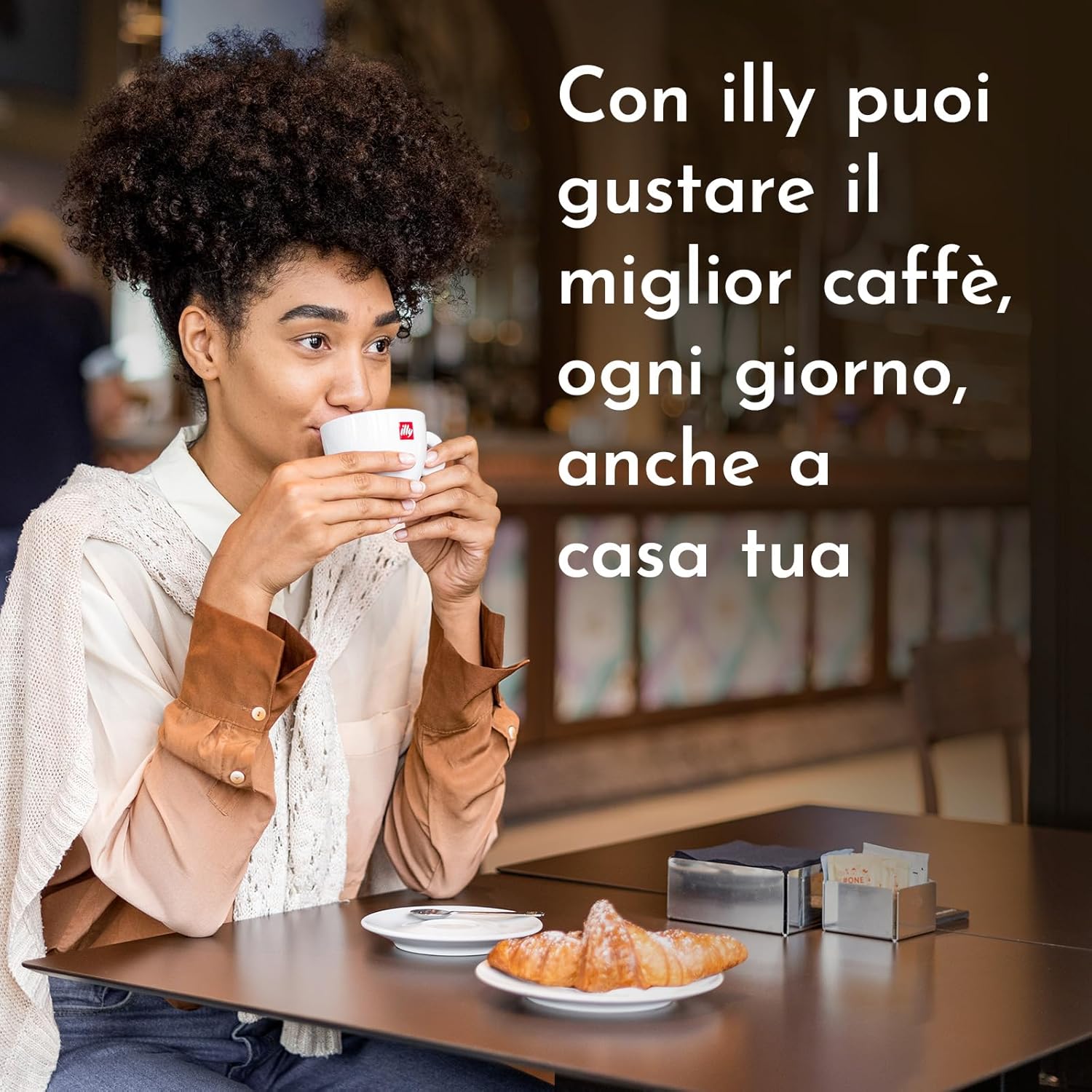 Detalle 2 de illy Caffè Macinato Espresso Tostato CLASSICO 250 g – 100% Arabica