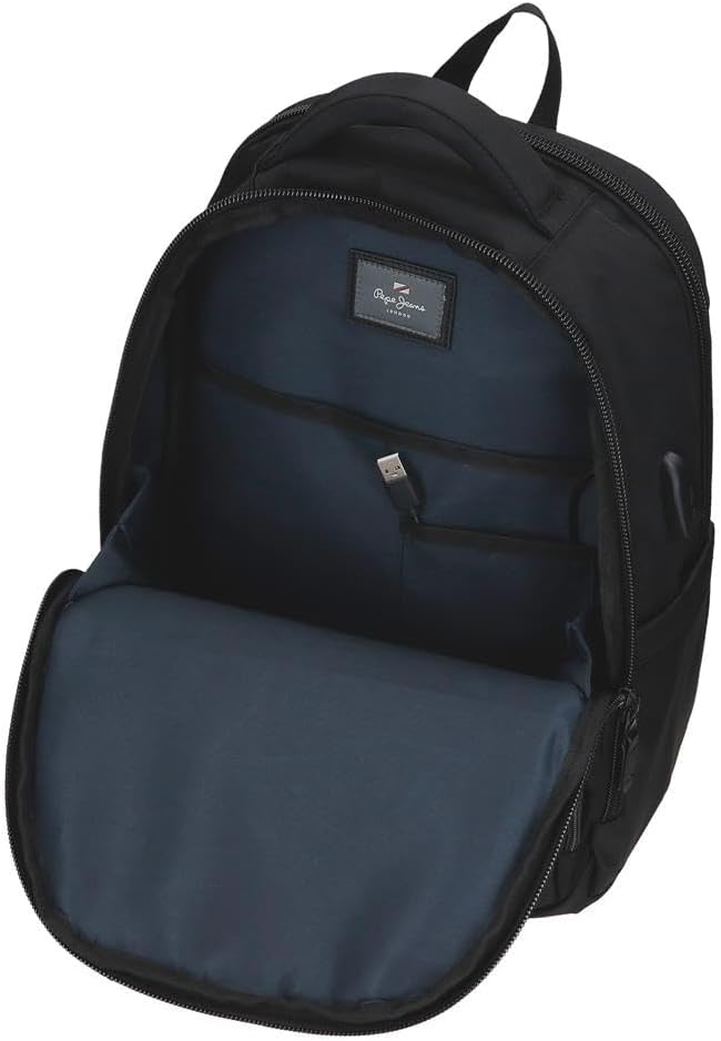 Detalle de Pepe Jeans Stratford : sac à dos et sac à bandoulière en polyester (jusqu’à 15,6 pouces)