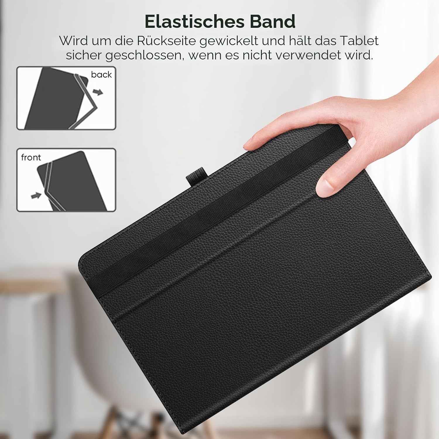 Thumbnail 5 de Fintie Universal-Hülle für 9–11" Tablets, Multi‑Winkel 🧾