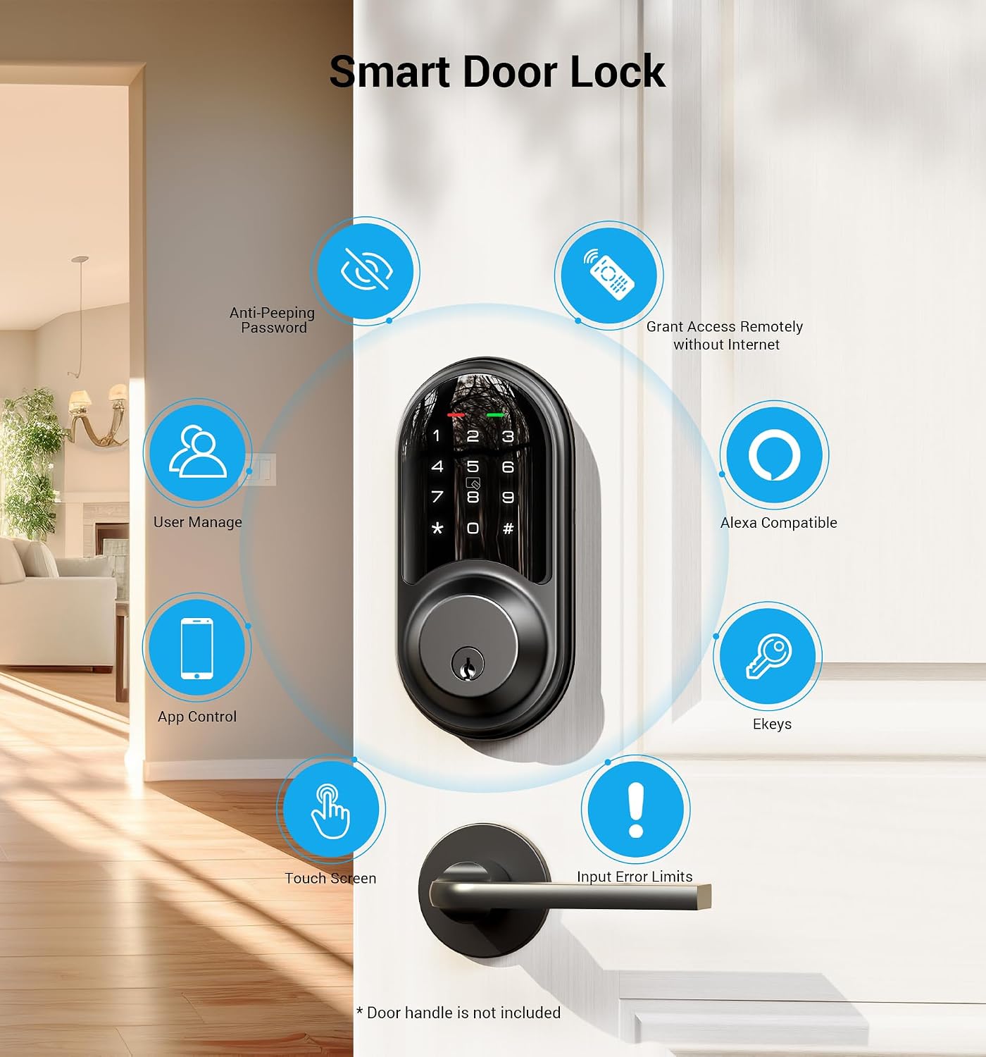 Detalle 2 de Veise Smart Lock RZ06