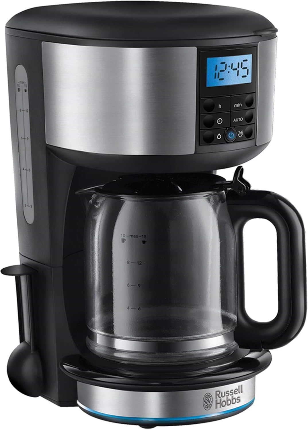 Russell Hobbs Buckingham Filter Coffee Machine (1.25L Carafe, 10 Cups)