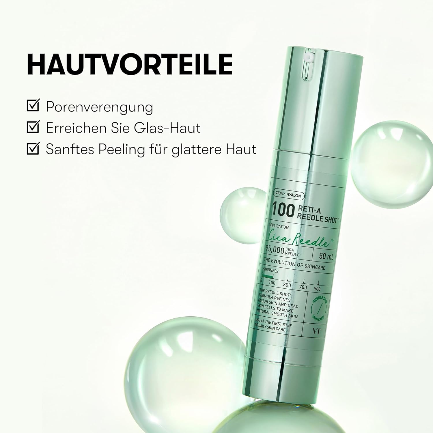 Thumbnail 3 de VT COSMETICS Reti-A Reedle Shot 100 – Retinol-Mikro-Nadel-Serum mit regenerierender Exosom-Formel (50 ml)