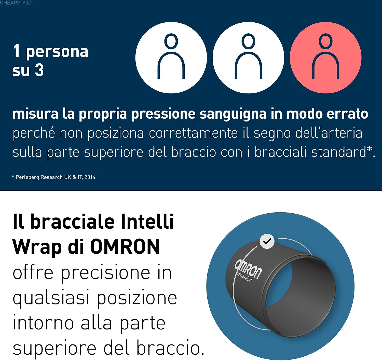 Detalle de Omron X4 Connect AFib misuratore di pressione da braccio