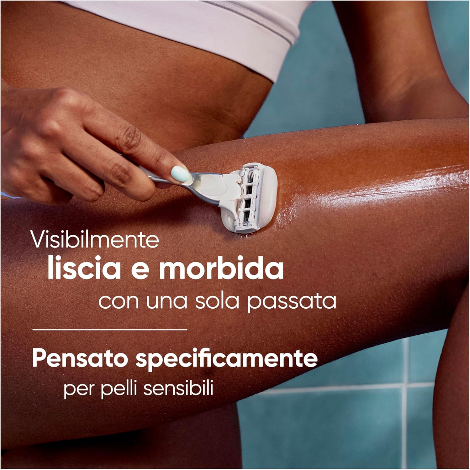 Thumbnail 1 de Gillette Venus ComfortGlide Sensitive 10 lamette donna, 5 lame 🎀