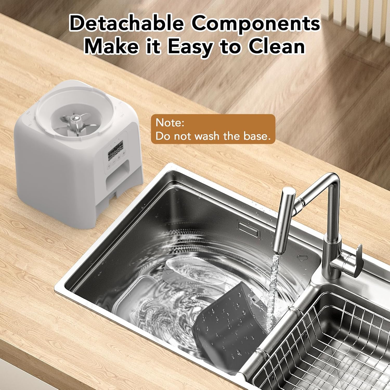 Thumbnail 4 de Olfjurk Automatic Cat Feeder (5L) – Timed Dry Food Dispenser with Dual Power, 1–6 Meals