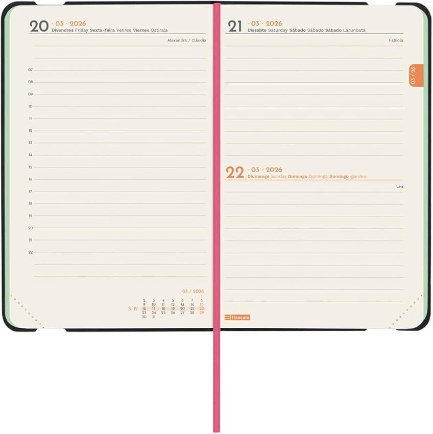 Thumbnail 3 de Finocam Agenda 2026 1 día/página — Catalán 📒