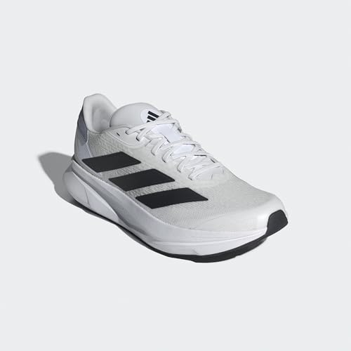 Detalle de Adidas Uomo Duramo SL 2 Running Shoes – Core Black / Halo Silver, 46 2/3 EU