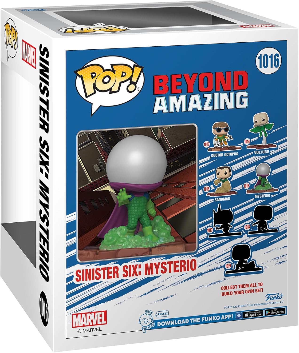Thumbnail 2 de Funko Pop! Deluxe Marvel „Mysterio“ (Sinister 6) – Marvel Comics Vinyl-Sammelfigur (Amazon-Exklusiv) für Fans