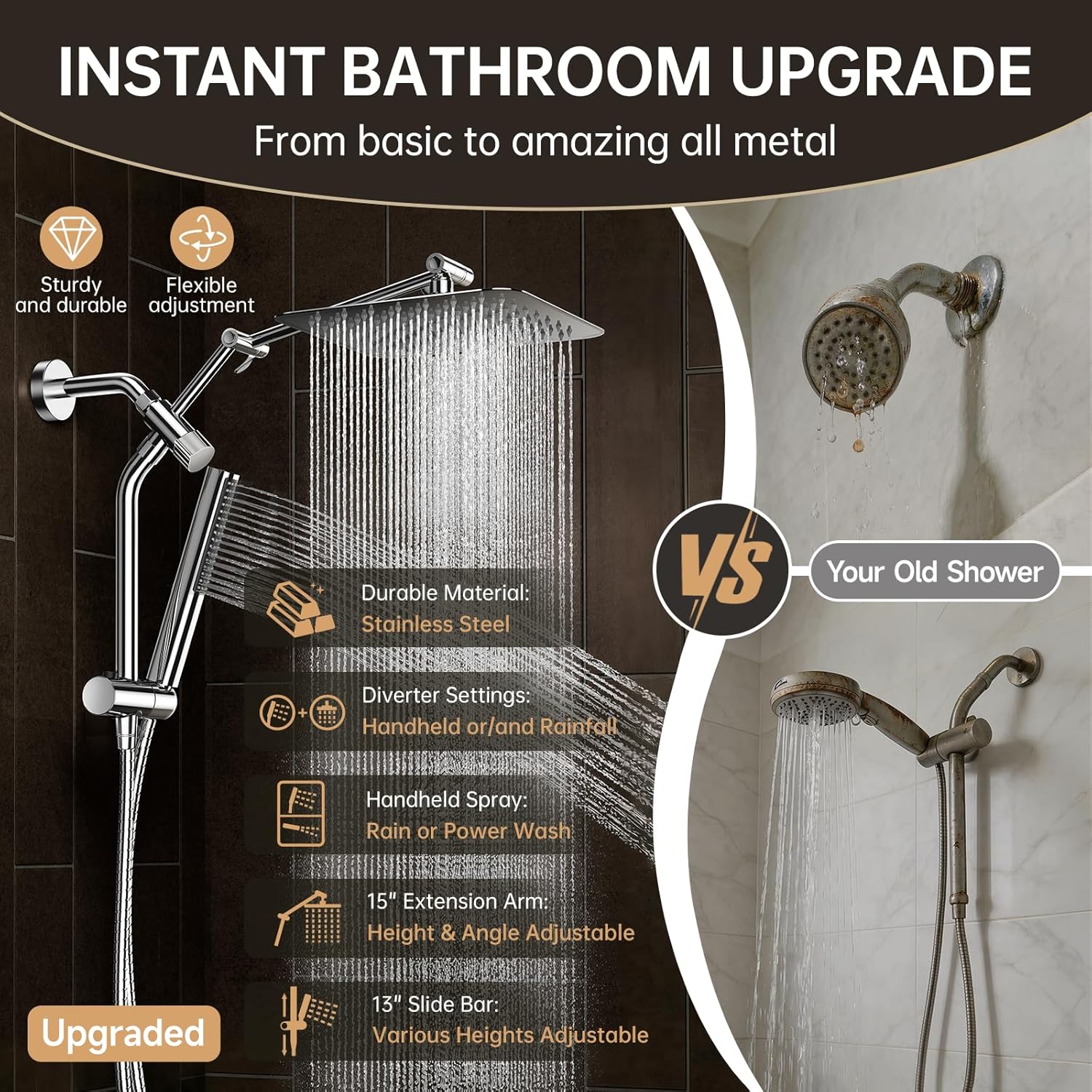Thumbnail 5 de Veken 10" Shower Head