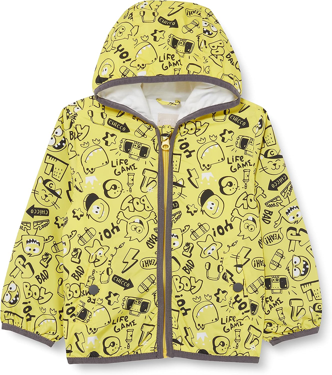 Detalle 2 de Chicco Giubbino con zip e cappuccio per neonato 0-24 mesi (Pacco da 1)