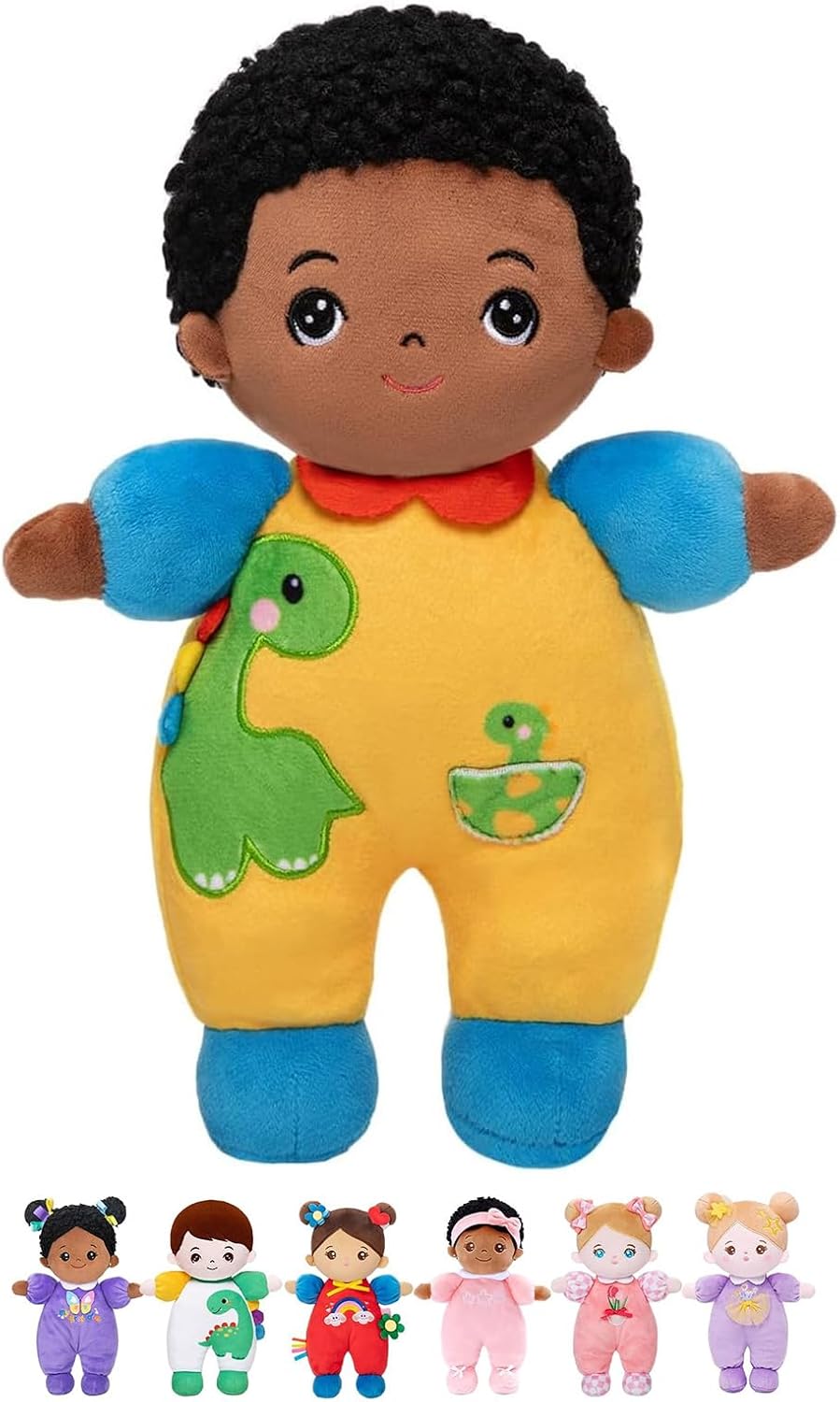 Thumbnail 5 de OUOZZZ 10" Tulip Pink Soft Baby Doll for 1-Year-Olds (First Birthday Gift)