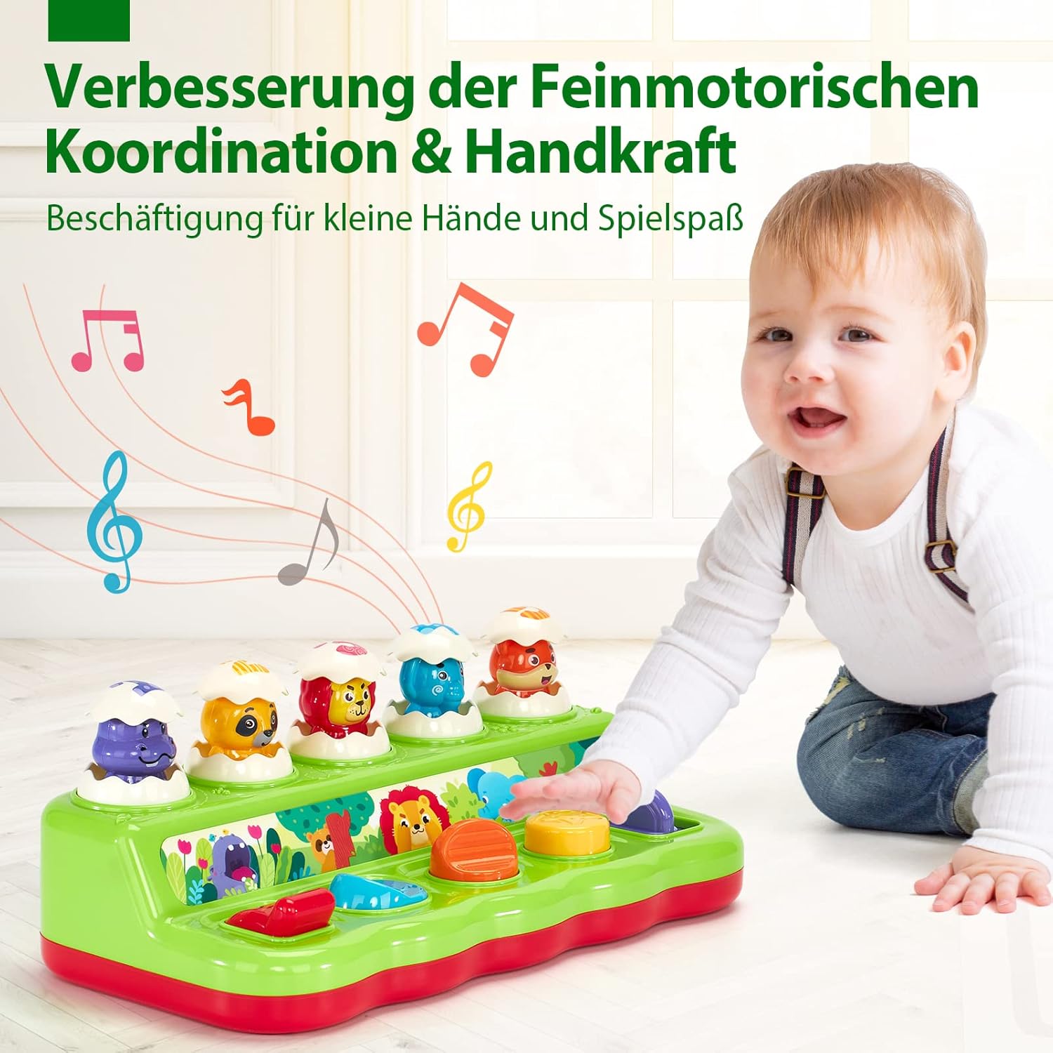 Thumbnail 2 de hahaland Baby Pop-up Spielzeug ab 1 Jahr