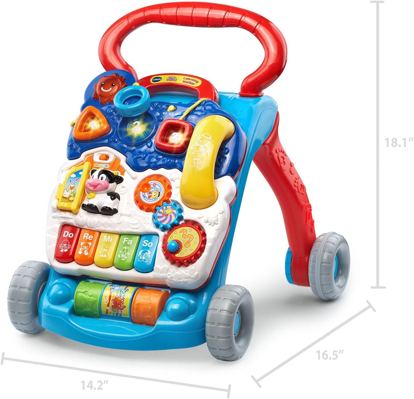Detalle 2 de VTech Sit-to-Stand Learning Walker 1-speed
