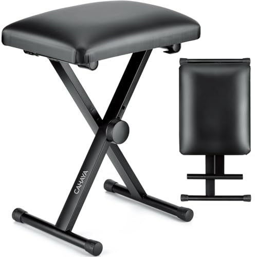 CAHAYA Tabouret Piano Réglable pour Clavier et Piano Numérique