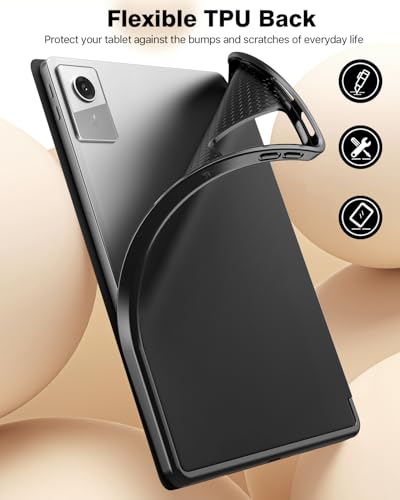 Detalle de TiMOVO Cover per Lenovo Idea Tab 11 pollici 2025 con Portapenna – Nero