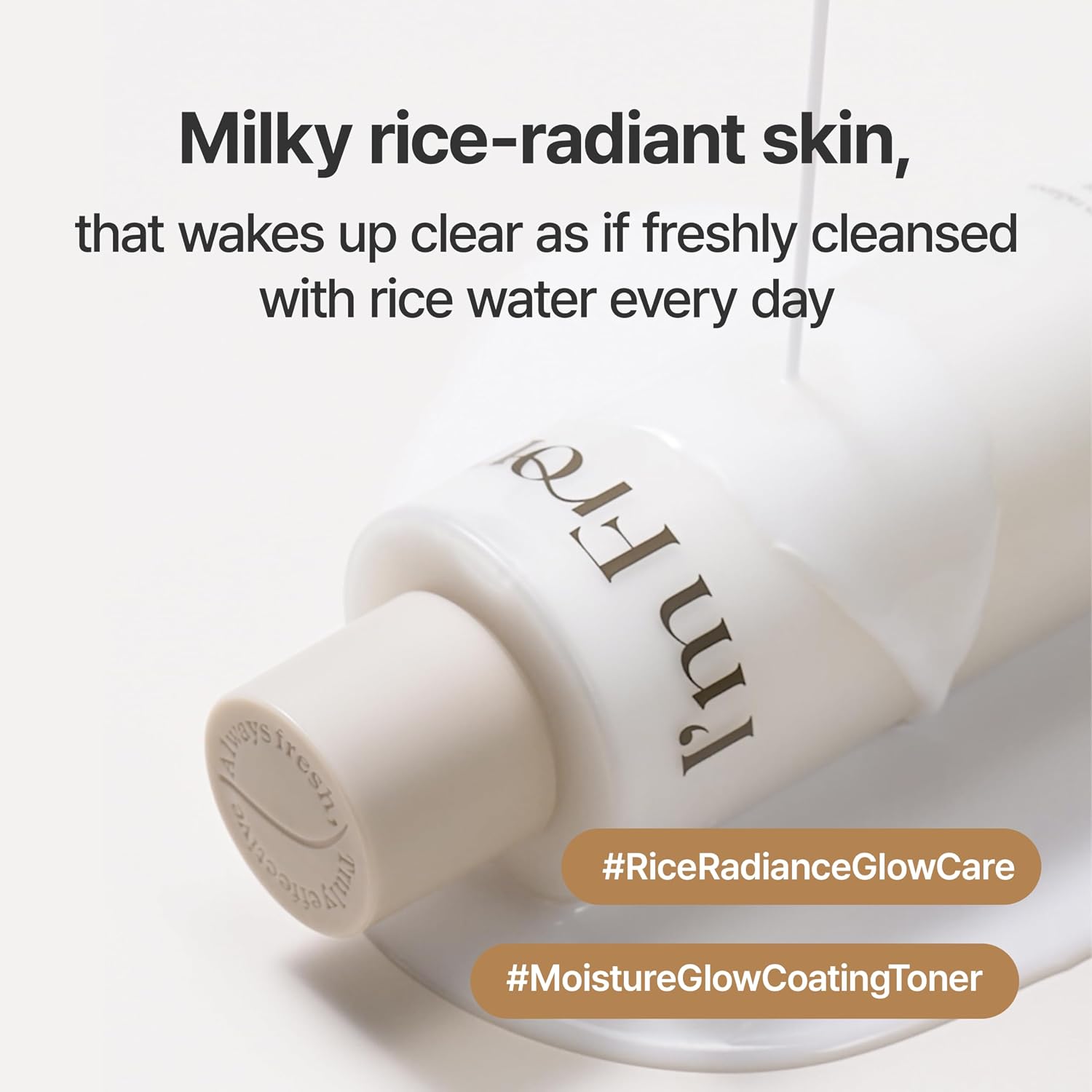 Detalle de I'm From Rice Toner: Korea Glow Milky Rice Toner