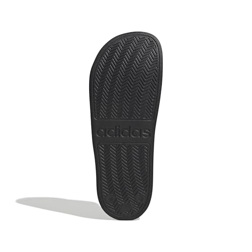 Thumbnail 11 de adidas Adilette Shower Slides (Core Black) — chanclas unisex con plantilla moldeada
