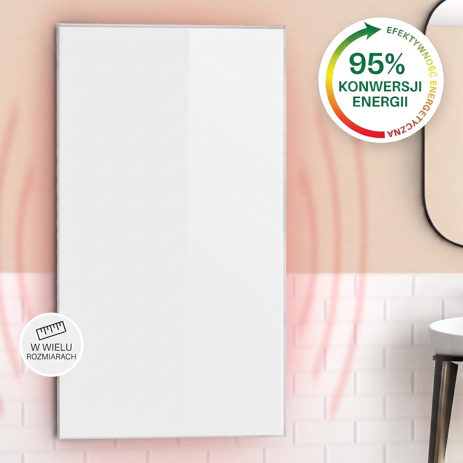 Thumbnail 1 de Klarstein Wonderwall – grzejnik ścienny na podczerwień, timer tygodniowy, IP24, 50 × 90 cm