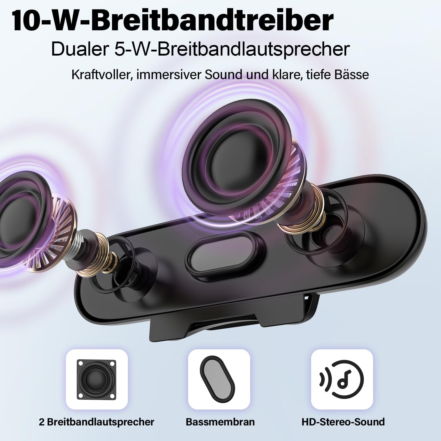 Detalle 2 de ZETIY PC Lautsprecher Clip USB