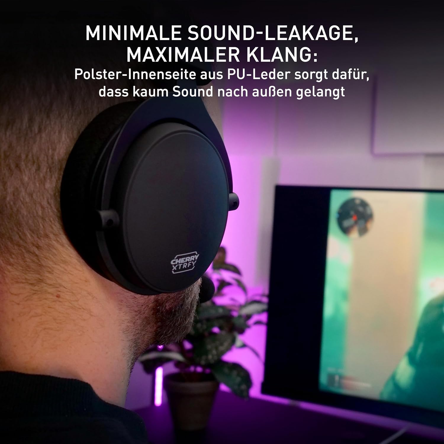 Detalle 2 de Xtrfy H2 Profi Gaming-Headset 53 mm