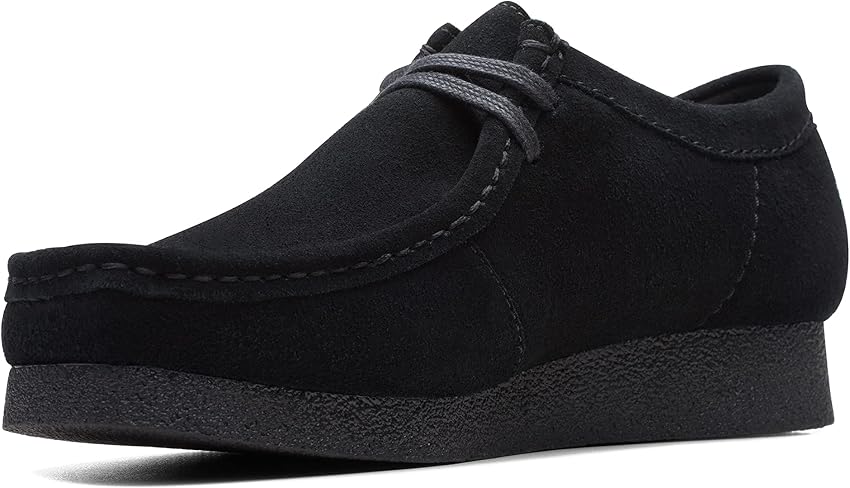 Detalle de Clarks WallabeeEVO Derby hombre ante rojo 44 EU
