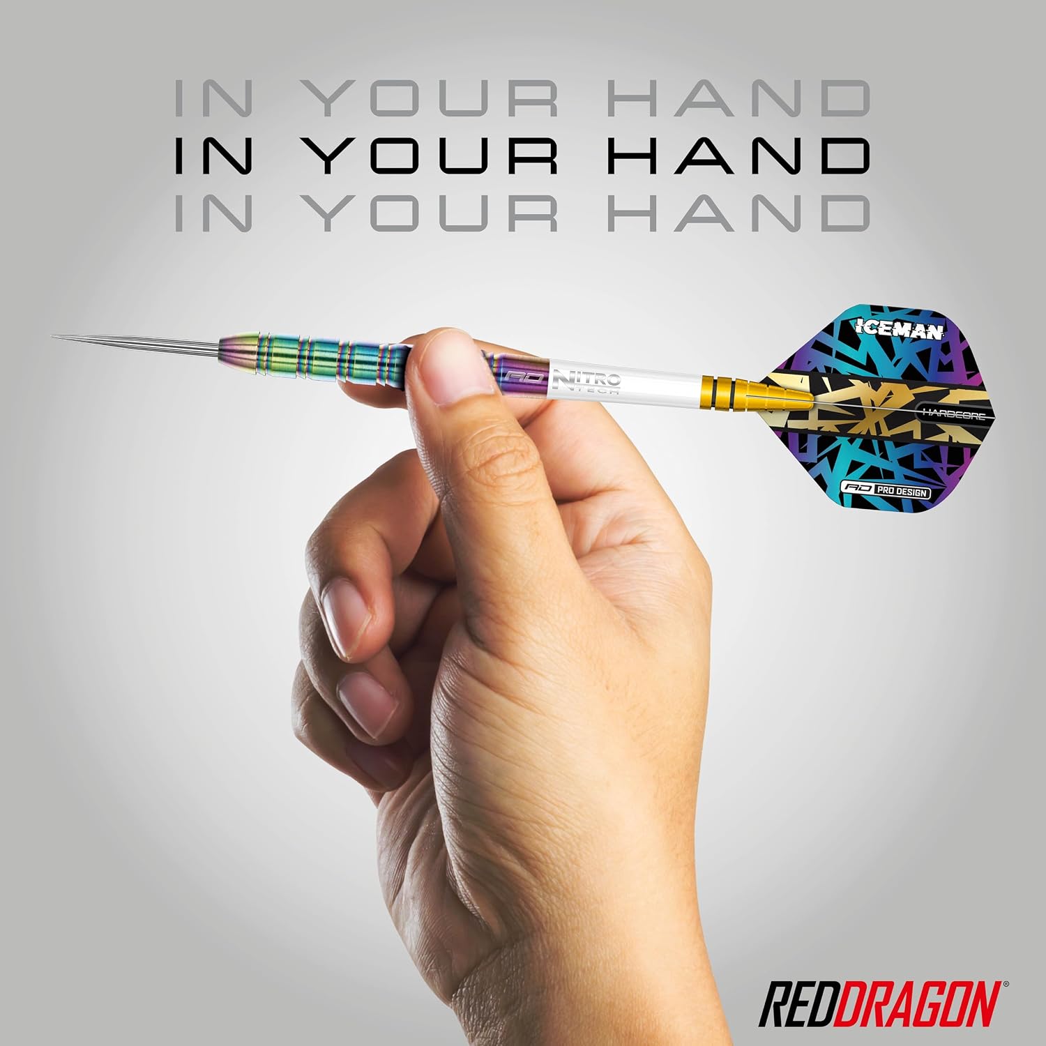 Thumbnail 4 de RED DRAGON Gerwyn Price Iceman Ionic 21g Darts Set – 90% Tungsten