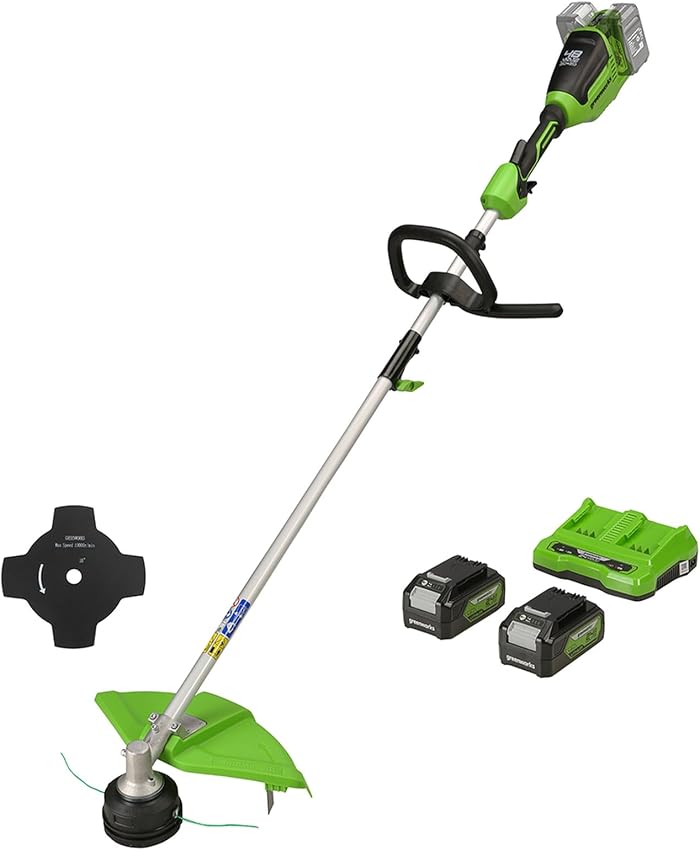 Thumbnail 6 de Greenworks G40LTK2 Cortabordes 30 cm, 40 V