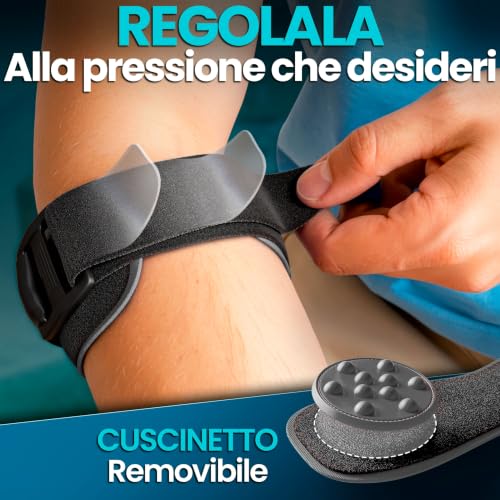 Thumbnail 6 de NativoDex Tutore Epicondilite Gomito: Fascia supporto per tennis e golfista