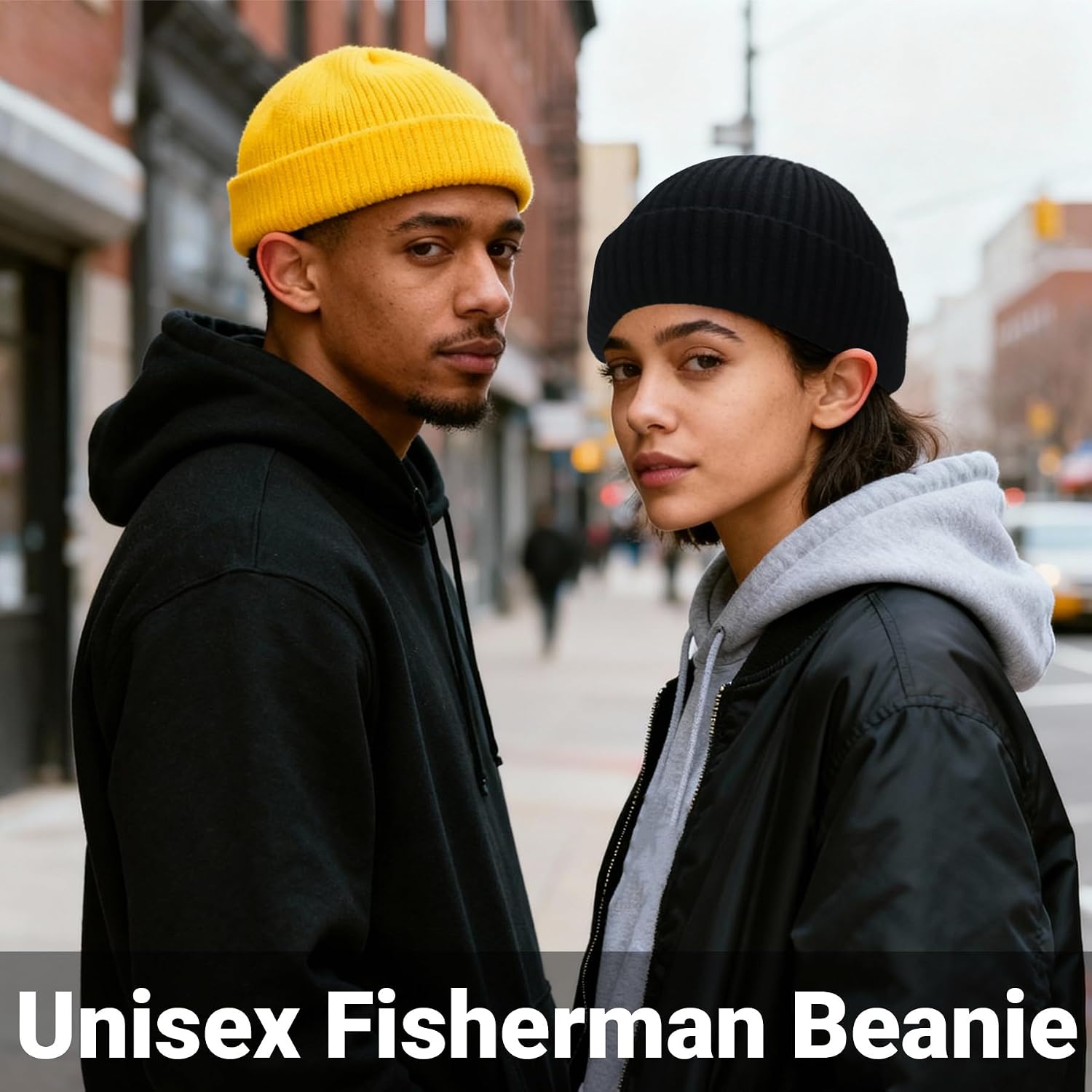 Detalle de NPQQUAN Fisherman Beanie