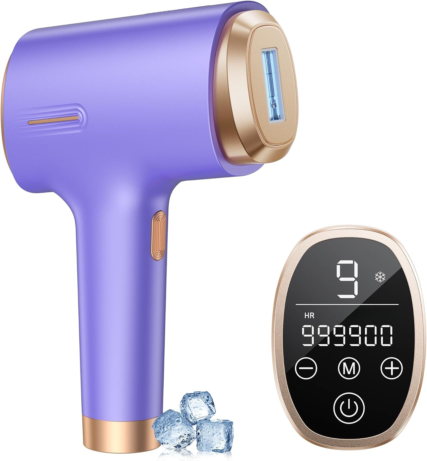 Detalle de 21J IPL Laser Hair Removal Device for Women and Men — Pain-Free Home Treatment with 5°C Ice Cooling