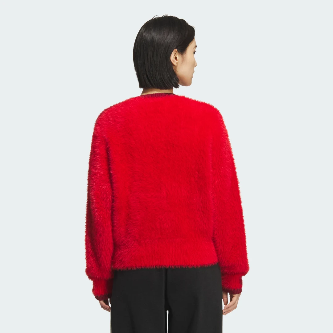 Thumbnail 1 de Chaqueta de punto Crafted de Adidas, roja