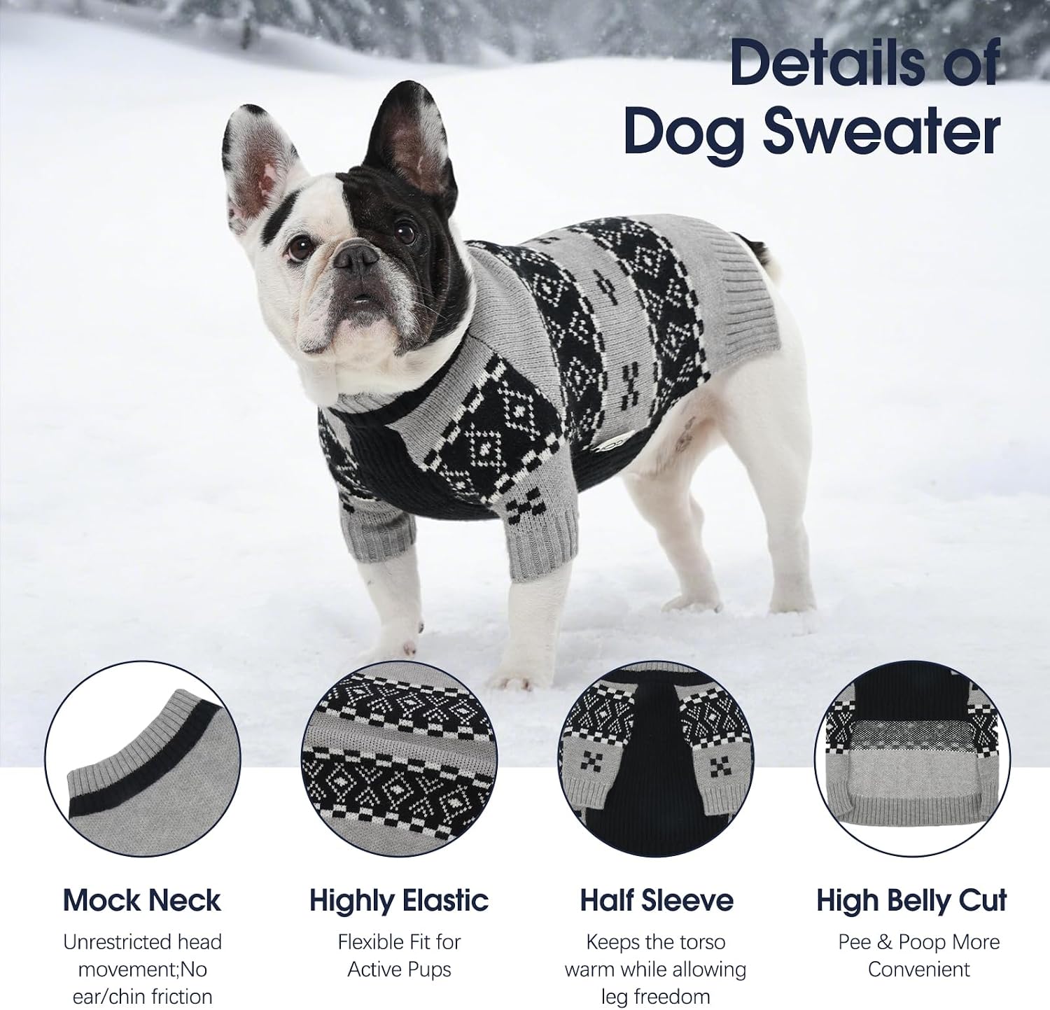 Detalle de IECOii Dog Sweater 2XL