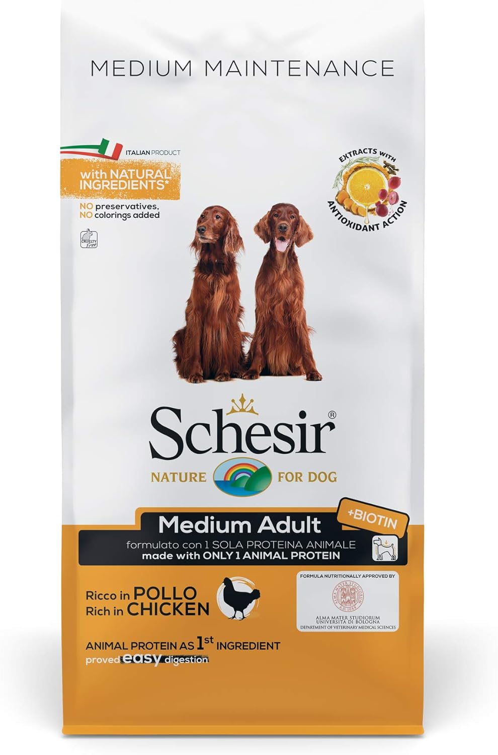 Thumbnail 5 de Schesir Dog Medium Maintenance Schinken – trockenes Hundefutter für mittelgroße Rassen, 12 kg