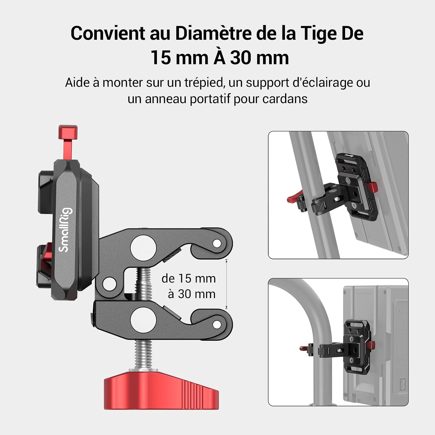 Thumbnail 4 de SMALLRIG 2989 plaque batterie V 15–30 mm
