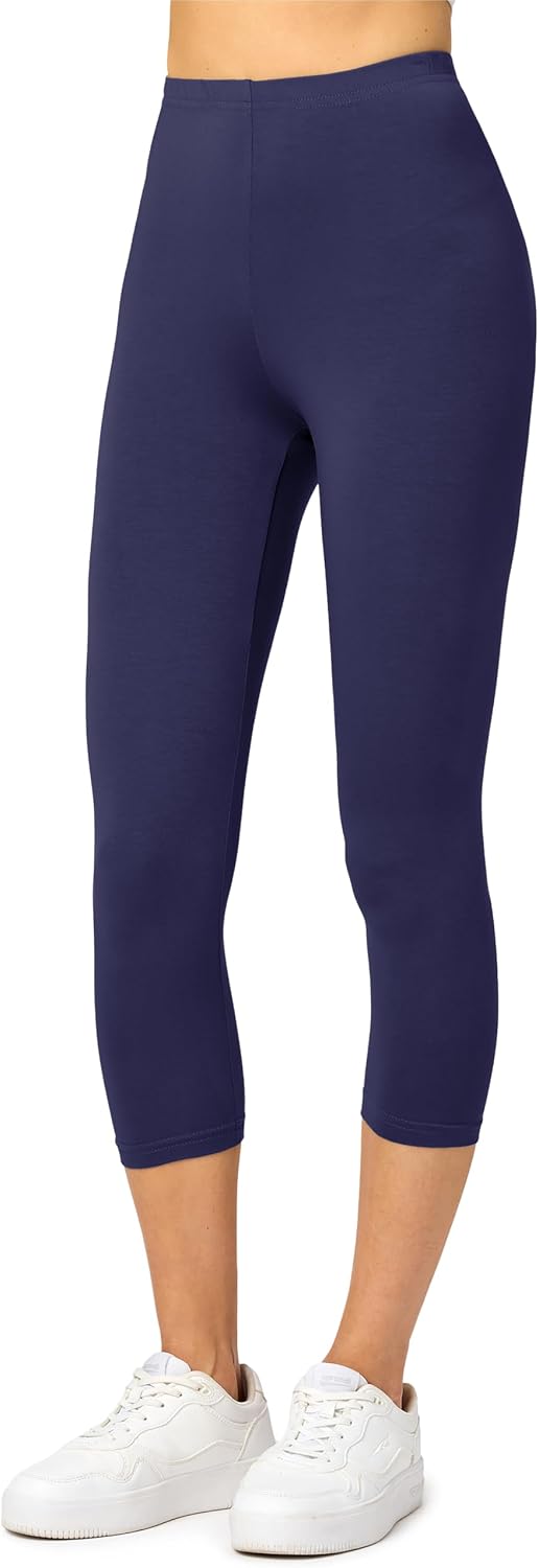 Thumbnail 6 de Legging femme 3/4 Merry Style en viscose – pantacourt confortable pour sport, yoga et cyclisme