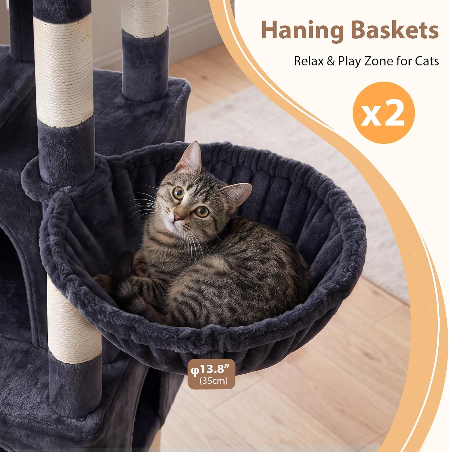 Detalle 2 de Gitelsnour Cat Tree GCT809G