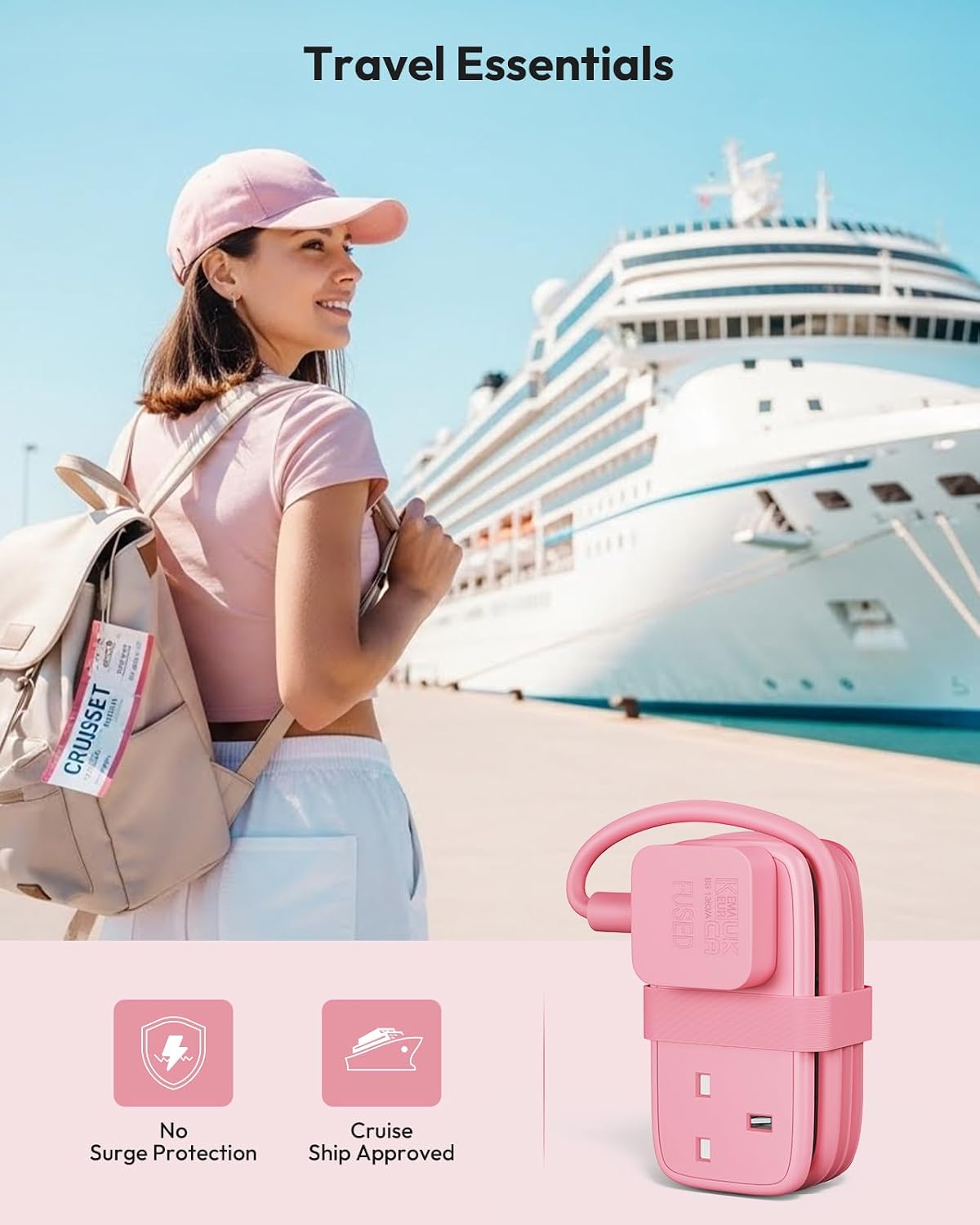 Thumbnail 5 de NTONPOWER Travel USB Extension Lead 1.2m