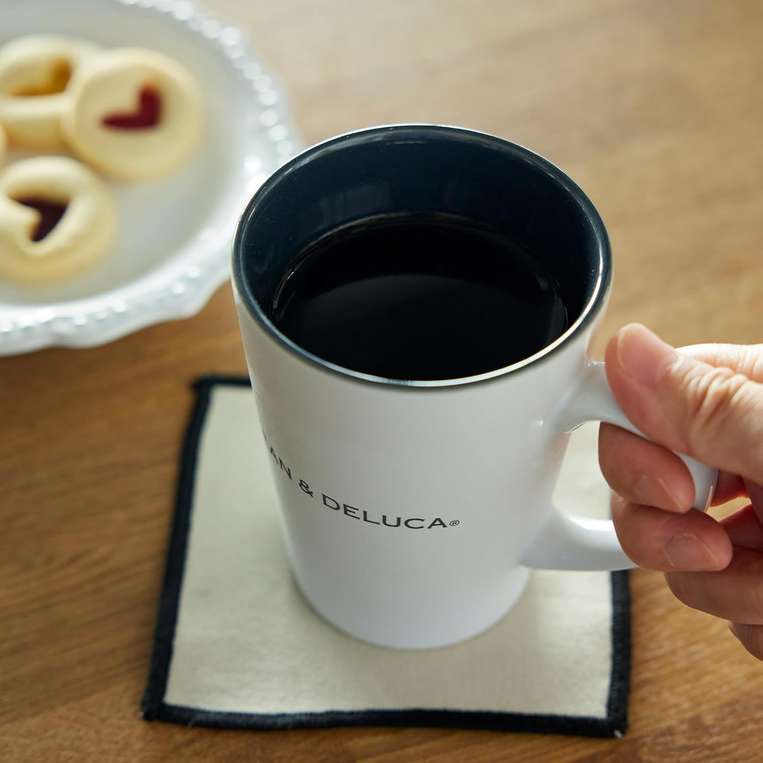 Thumbnail 2 de DEAN & DELUCA ラテマグS ホワイト 240ml 日本製磁器・電子レンジ／食洗機対応