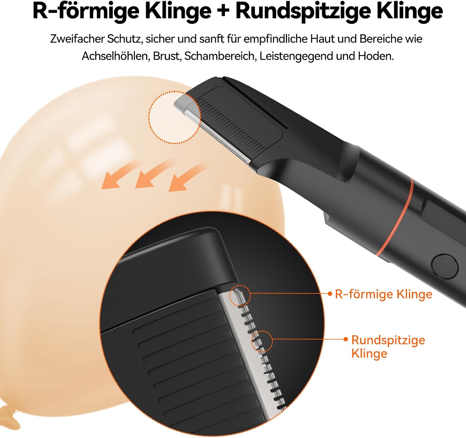 Detalle de MAXGROOM 4-in-1 Intimrasierer 90 Min