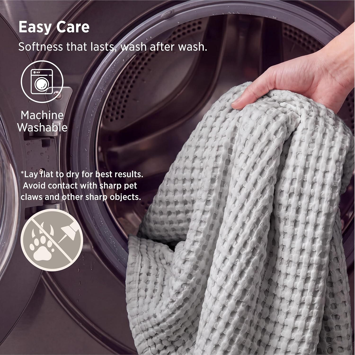 Thumbnail 5 de Bedsure Cooling Waffle Blanket, King