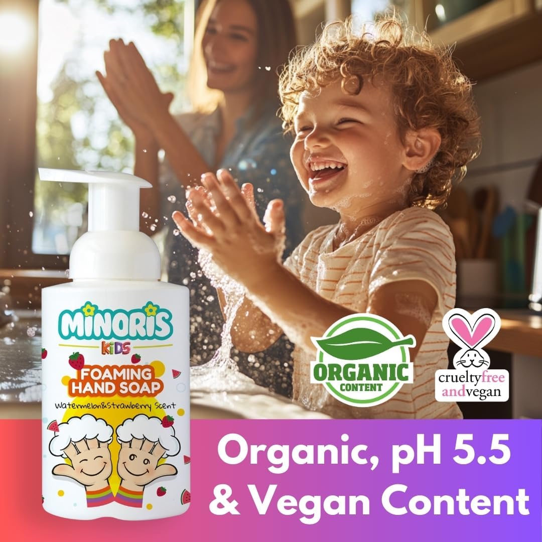Thumbnail 2 de Minoris Kids Jabón Espumoso Hipoalergénico con Aroma de Sandía🍓