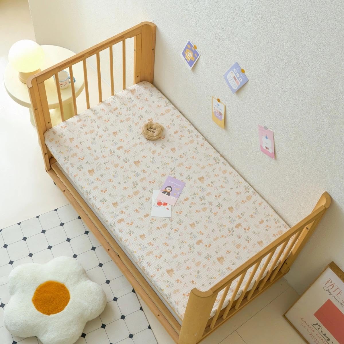 Detalle de xuan dian Muslin Crib Sheets, 2-Pack