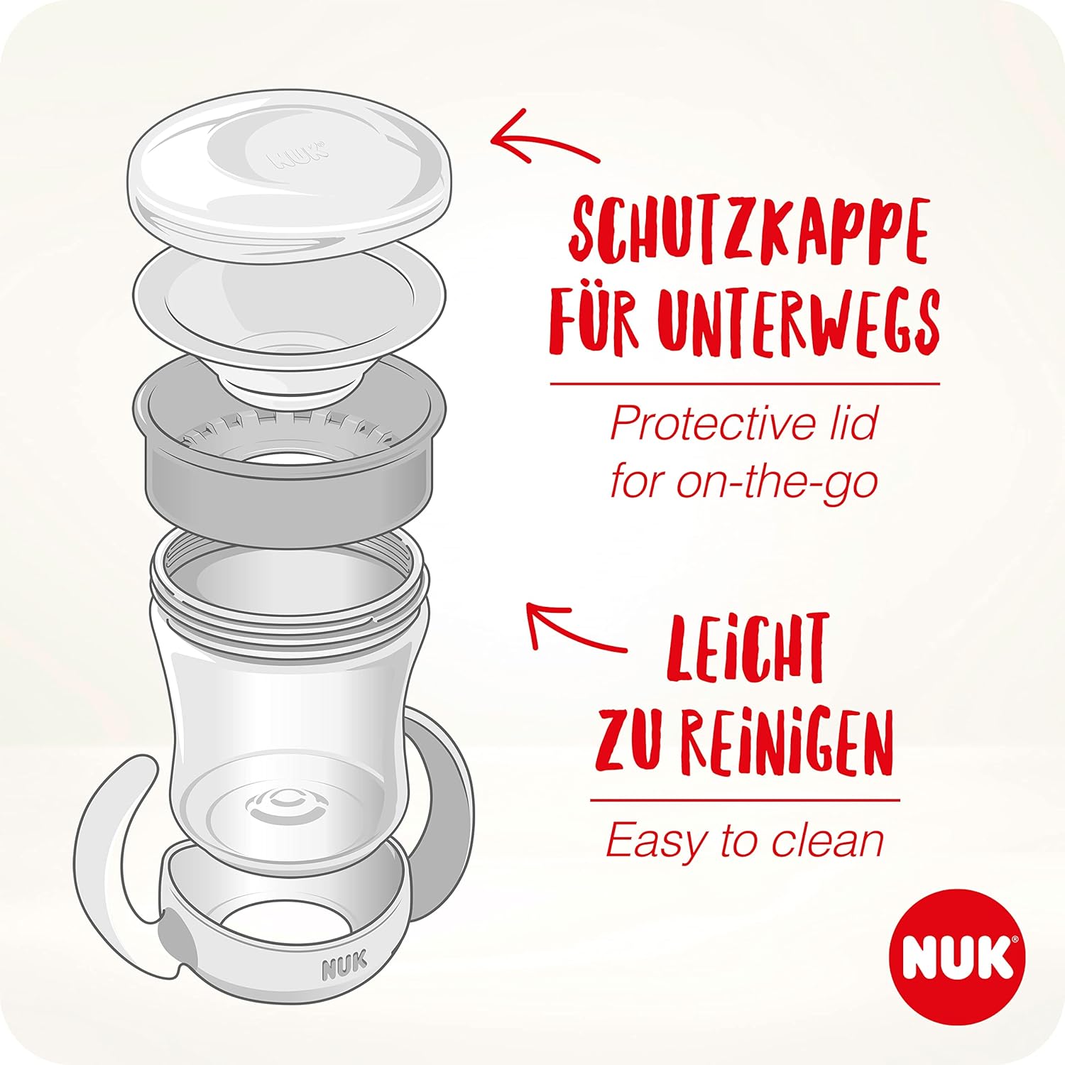 Thumbnail 4 de NUK Mini Magic Cup 160 ml para bebés