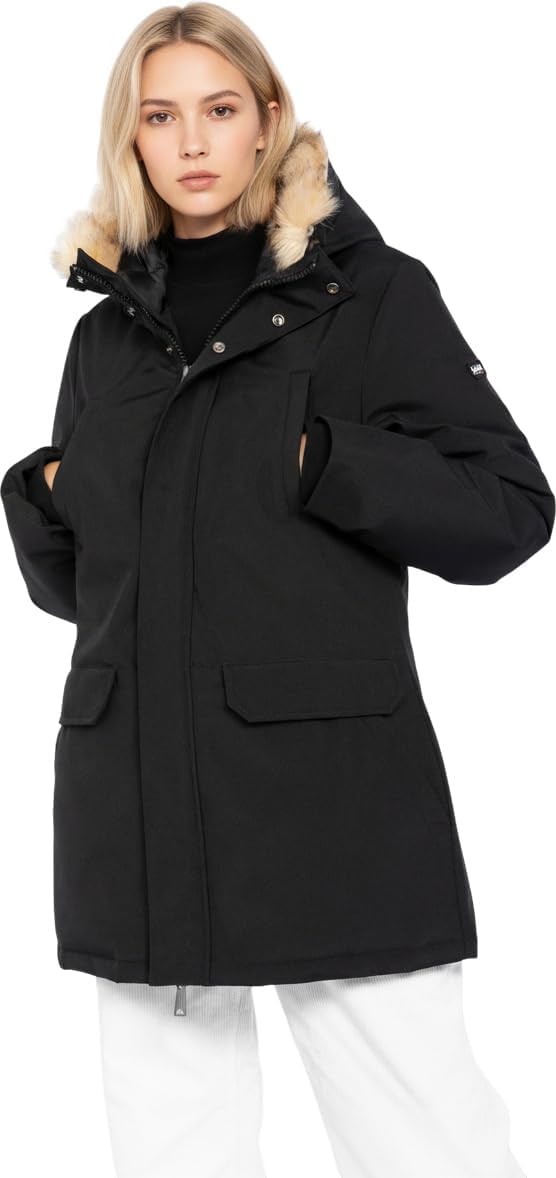 Thumbnail 3 de Schott NYC Kunstfell Parka Jktnellyw