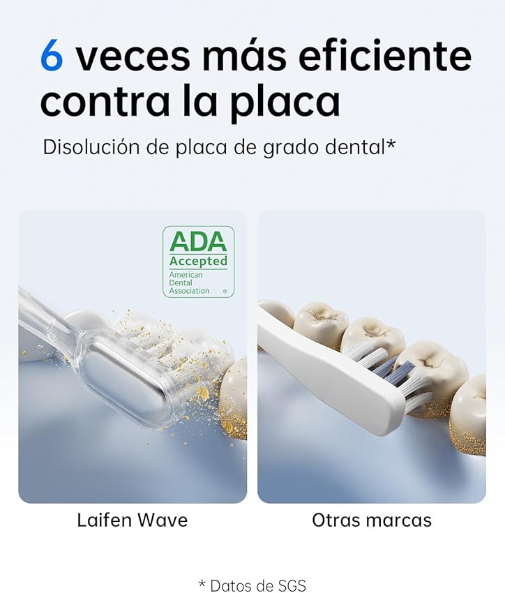 Thumbnail 2 de Laifen Wave - Cepillo eléctrico con cabezales, IPX7 y recargable 🦷