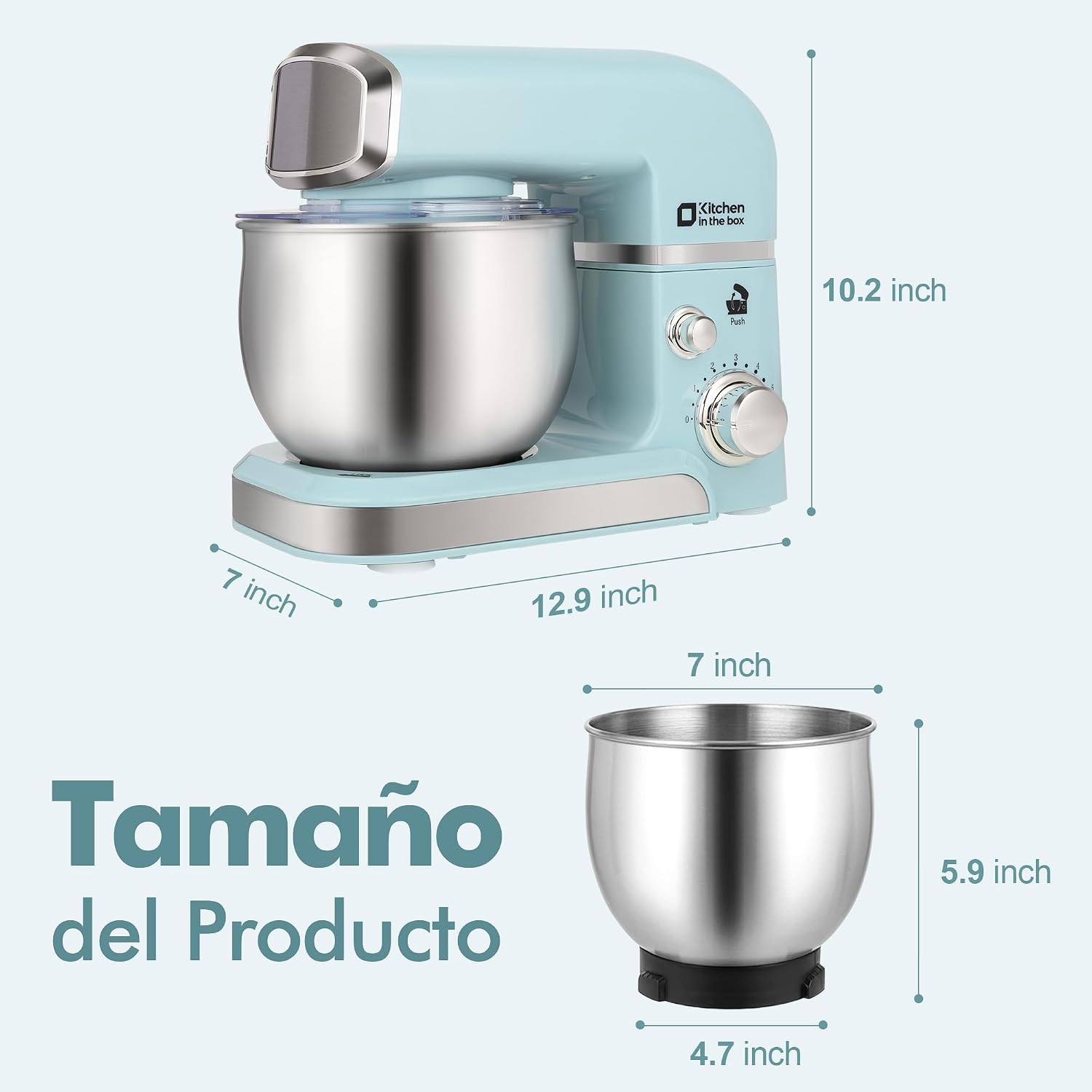 Detalle 2 de Kitchen in the Box Stand Mixer